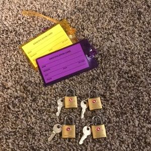NEW Luggage Locks and Tags